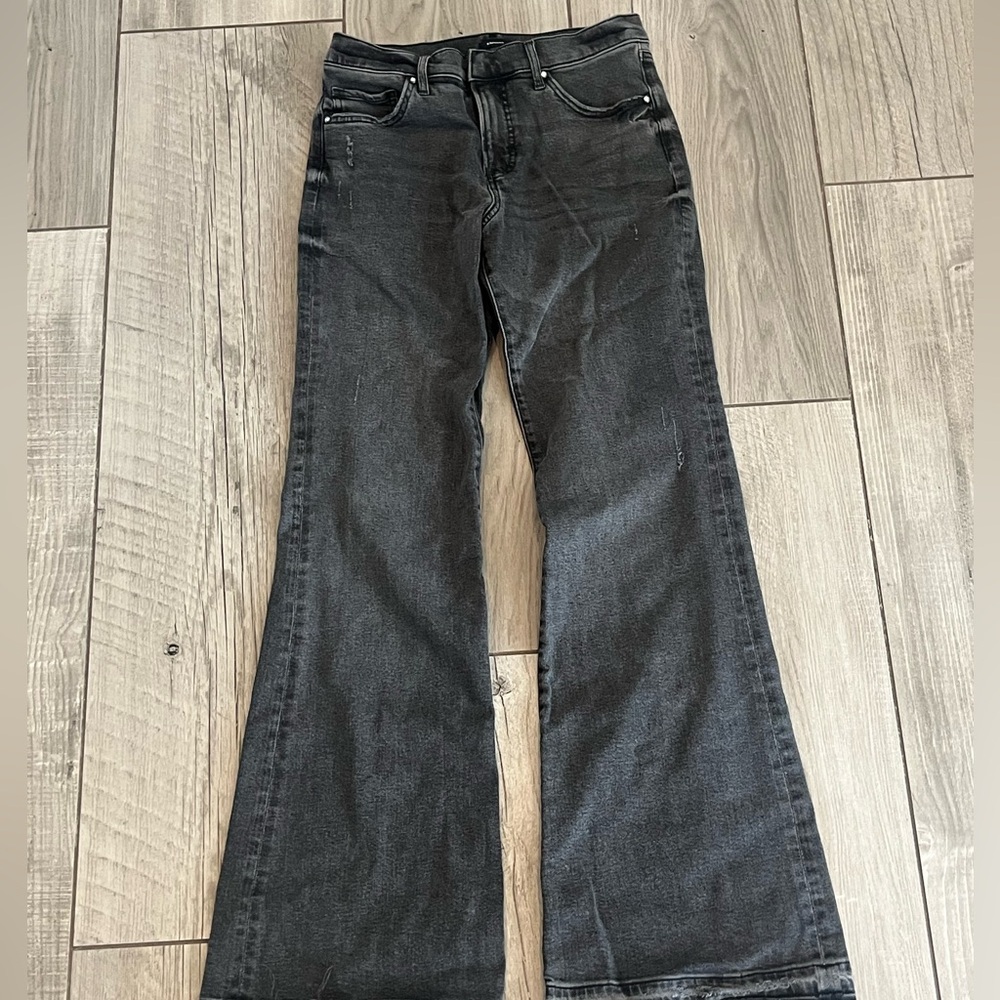 Express Charcoal Flare Jeans size 4R